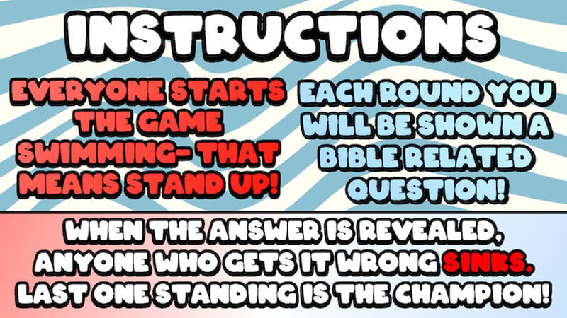 Sink or Swim: Bible Edition